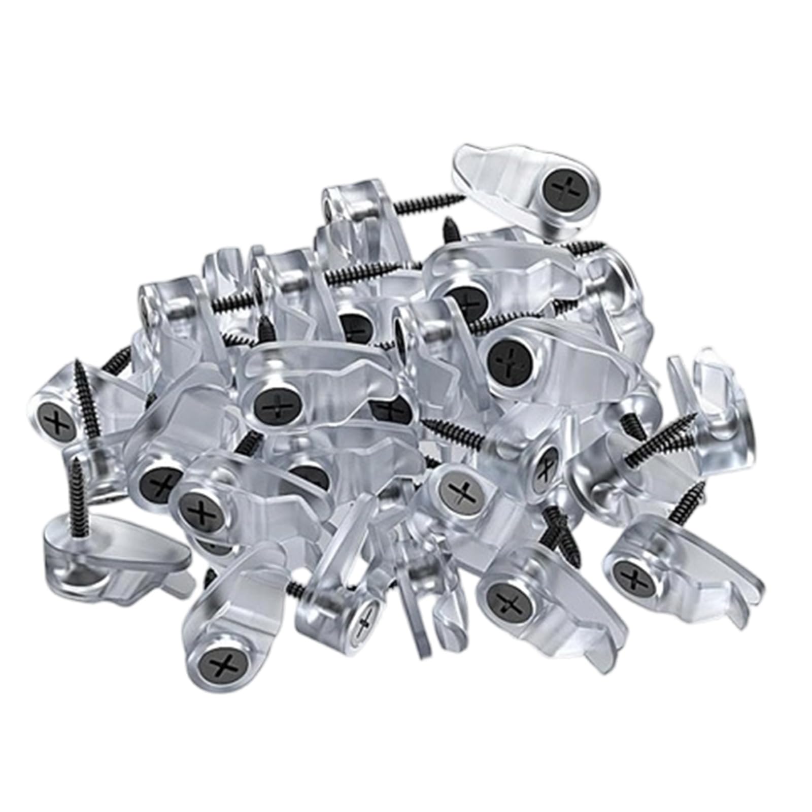 Tsophreniq Of 50 and Metal Construction Curved Hook for Sturdy Hanging of Items in Various Environment Windproof Hook