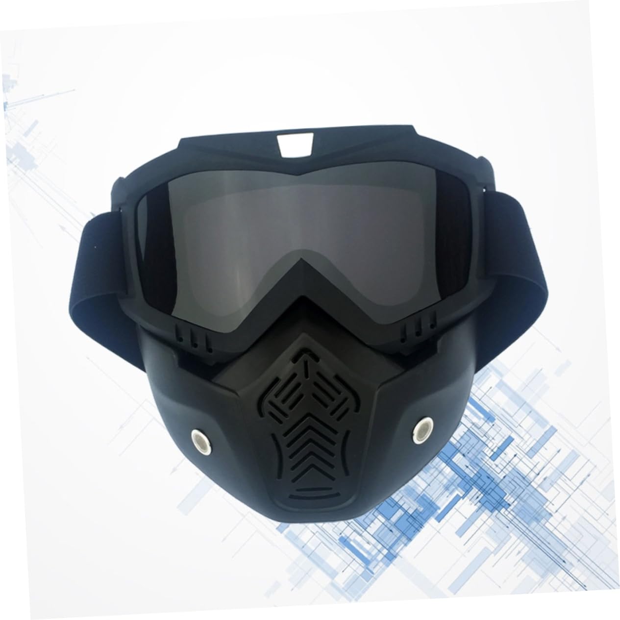 GOOHOCHY Retro Helmet Goggles for Women Snowboard Ski Goggles Anti-fog Lens Uv400 Protection Fleece Ski Mask for Boys and Girls Adults