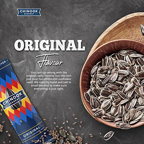 Chinook Seedery Parmesan & Pepper 4Oz (12 Pack) & Lawnmower Variety Pack 4Oz (3 Pack) Combo - Roasted Jumbo Sunflower Seeds - Keto Snacks - For Snack Packs - Gluten Free, Non Gmo Snack Food Gifts #TOP2