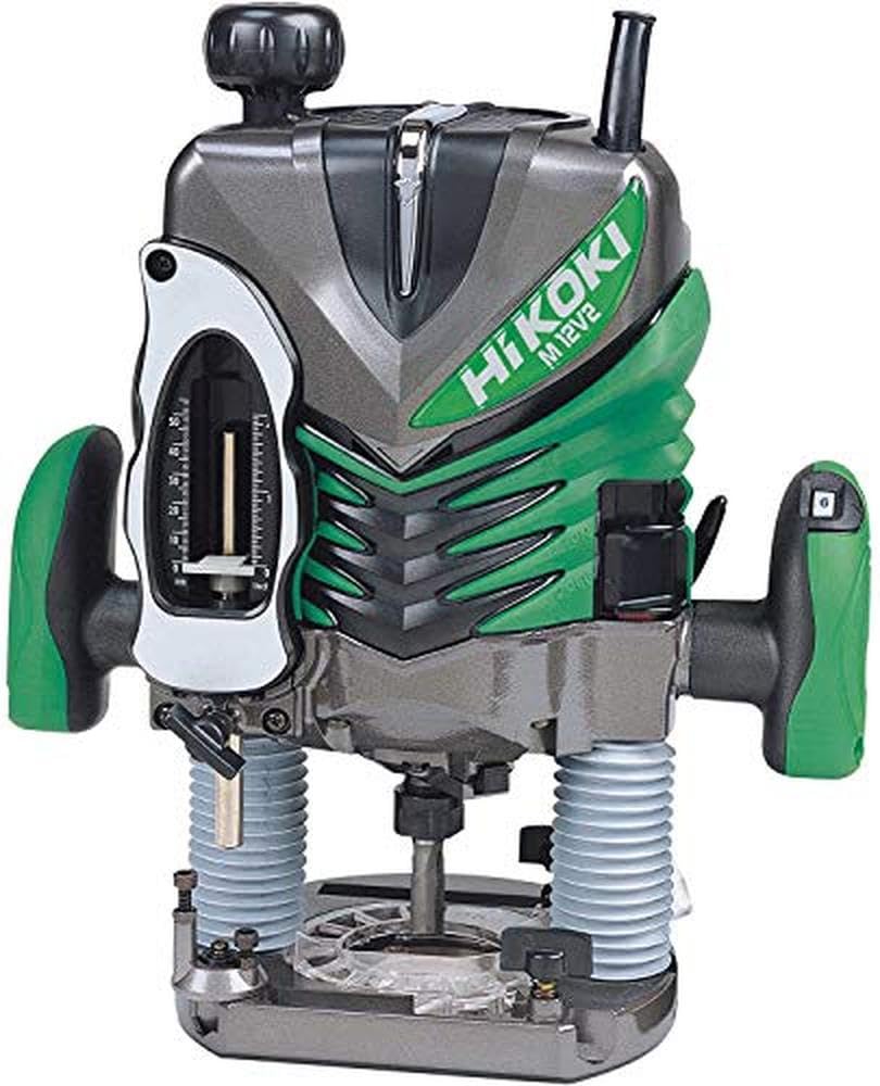 Machine à découper le bois HIKOKI M12V2Z puissante de 2200W avec pince de 12