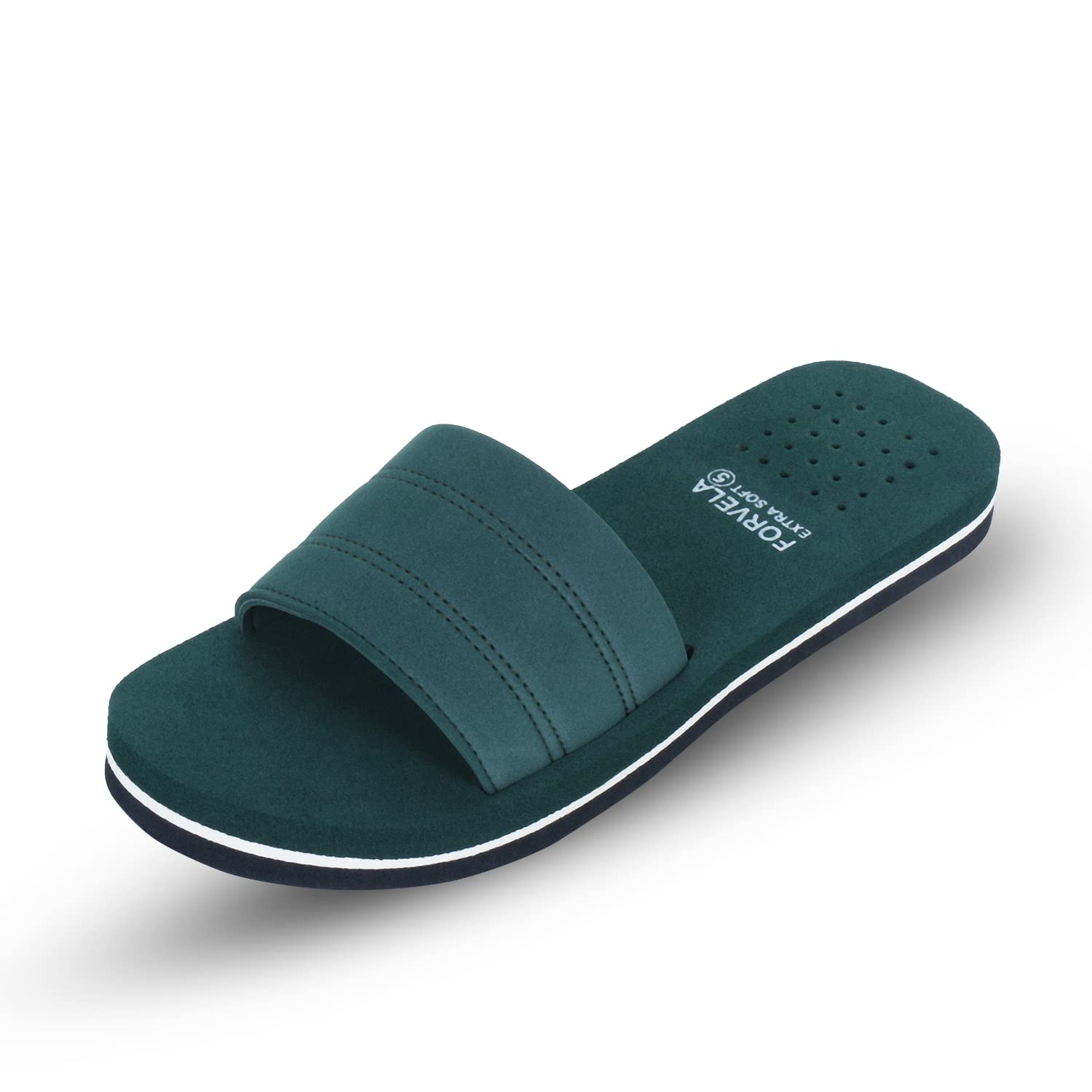 FORVELA Doctor Soft Flat Ortho Care Orthopaedic Diabetic Comfort Dr Flipflops Slippers For Women and Girls Bathroom House Home Daily Use Chappal Slides (GREEN, numeric_4) (B0BNJCP6CT) Amazon Price History, Amazon Price Tracker