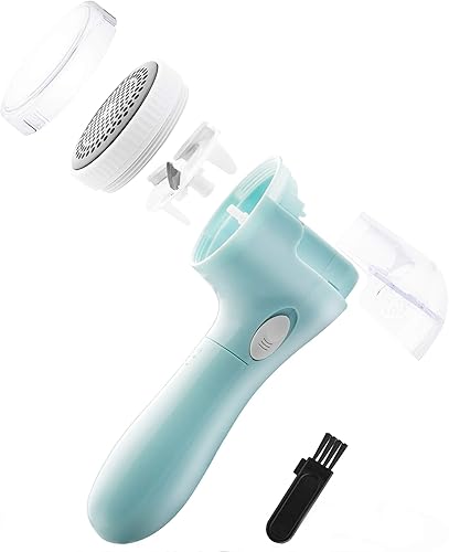 Miniatura 7 de Feeke Afeitadora de tela - Afeitadora eléctrica de suéter removedor de pelusas funciona con pilas pelusas removedor de pelusa para ropa leggings