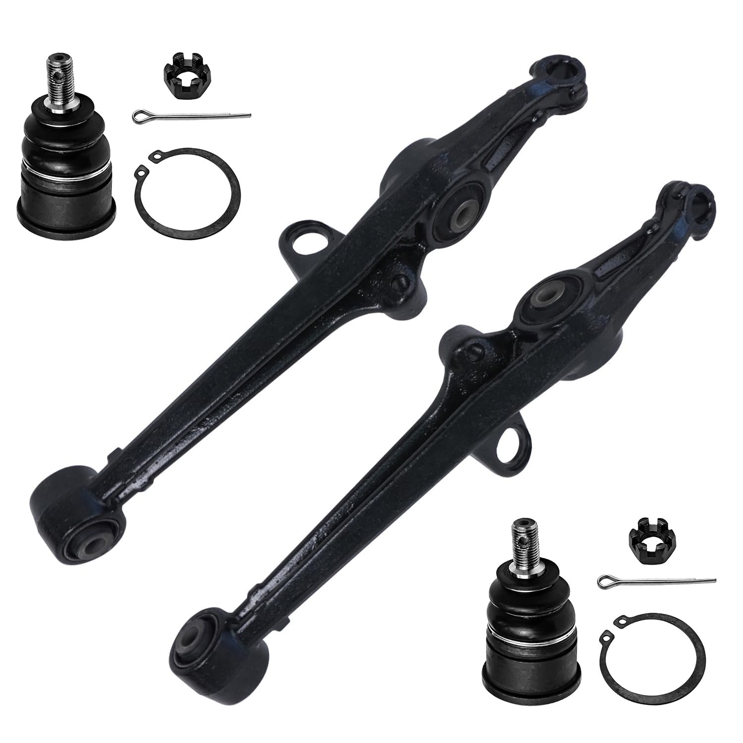 Detroit Axle - 4pc Front End Suspension Kit for 1990-1993 Honda Accord 2