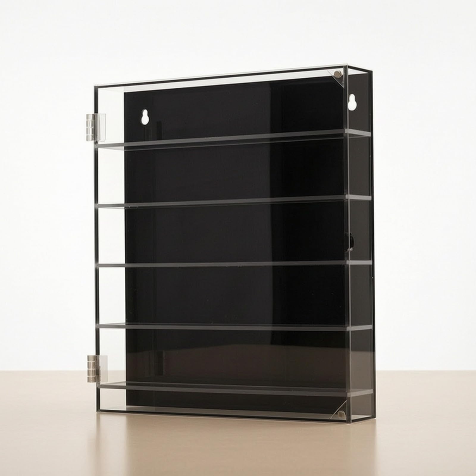 Mehrstufig Vitrine mit Mehreren Fächern Wandvitrine, mehrstöckig, Tischvitrine, für Büro, Schlafzimmer, Hobbybastler