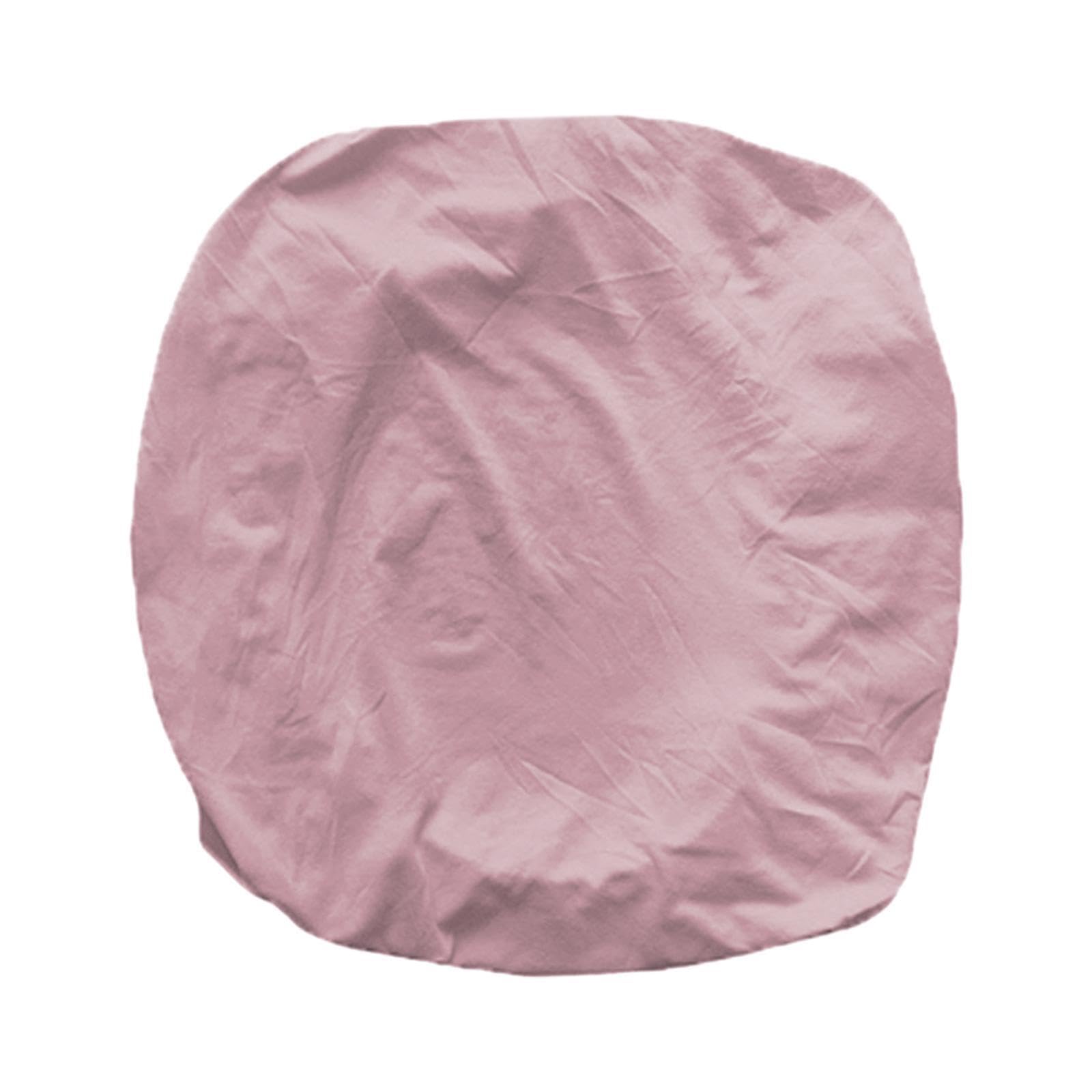 QUXVUIS Classic Chair Protective Slipcover For Seat Cushion Delivering Comfort While Guarding Against Everyday Spills Dining Room Chair Covers Dustproof Seat, Pink, 38-48cm