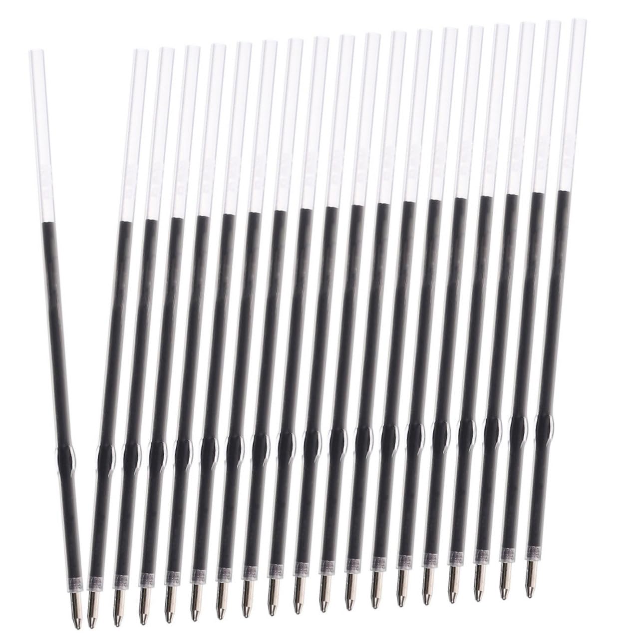 ARTIBETTER 5 Ensembles Recharges De Stylos À Bille Papeterie De Bureau Recharges De Stylos De Bureau Portables Remplacements De Recharges Recharges Pour 200 pièces * 5