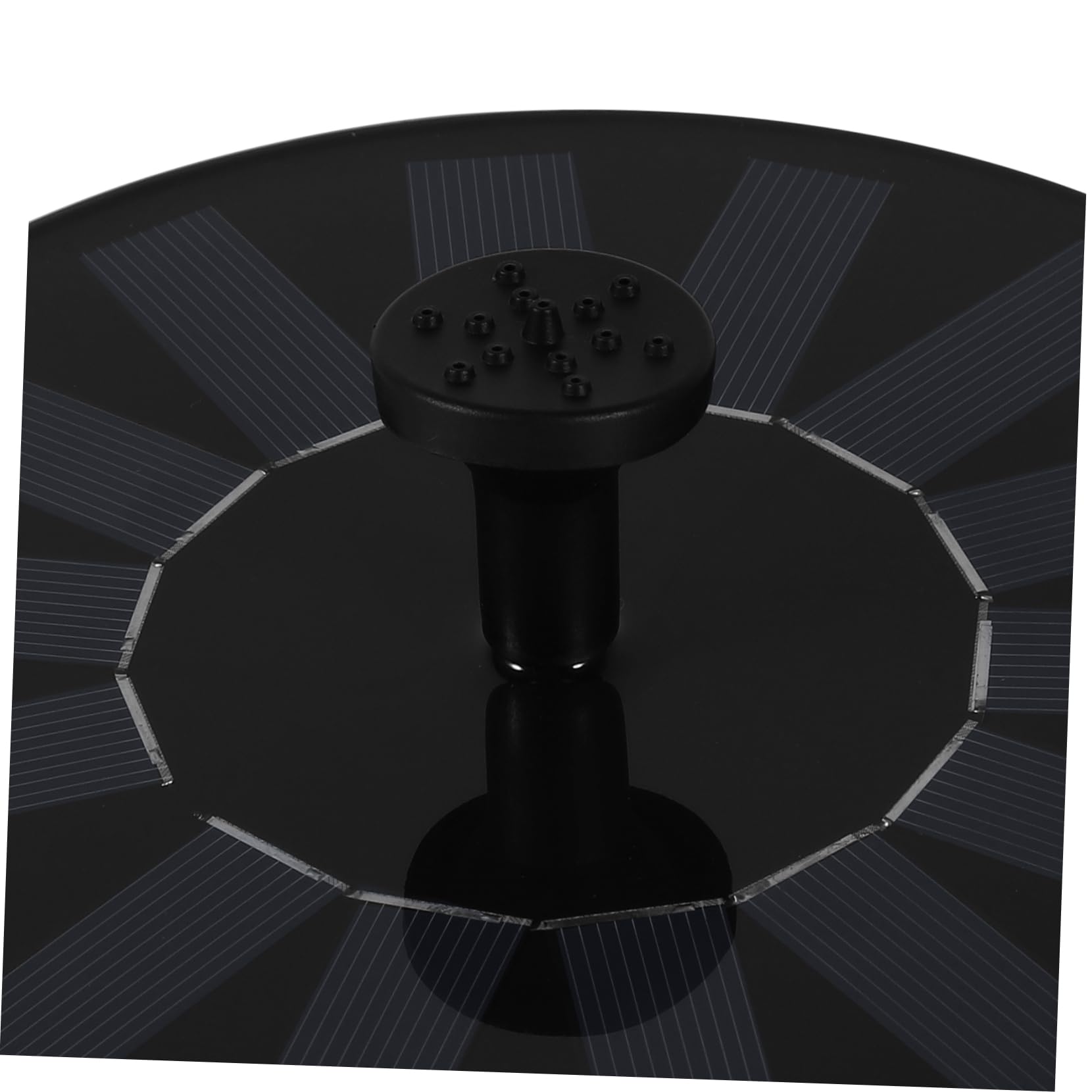 Solarbetriebene Springbrunnenpumpe mit 7v 1, 4w Solarpanel für Garten