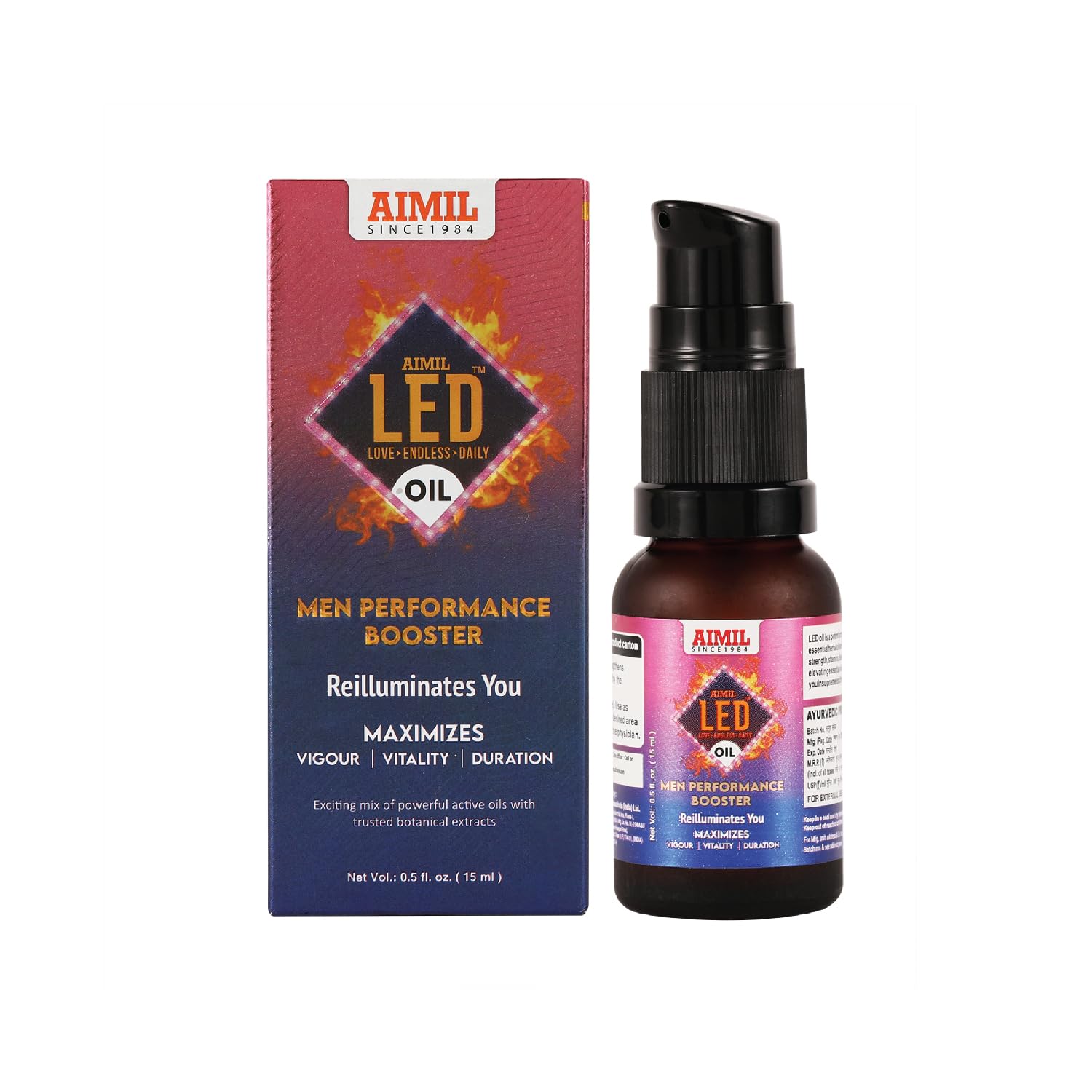 AIMIL LED Oil | Men Performance Booster | 15 ml-image-13