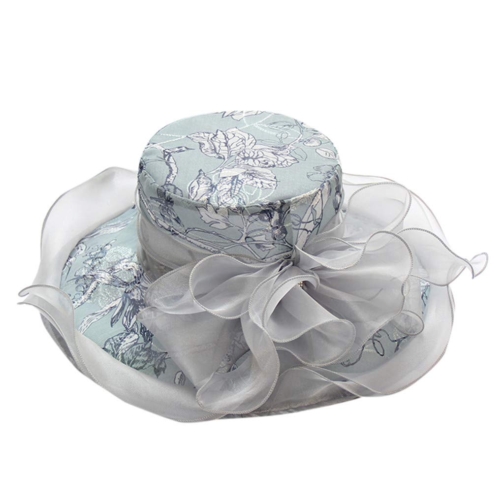 JMETRIE Tea Fancy Hat Womens Ladies Wedding Wide Party Baseball Caps Baseball Cap Button Replacement