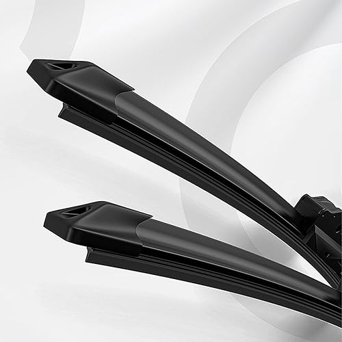 Miniatura 4 de Paquete de 4 repuestos de limpiaparabrisas de automóvil, tiras de silicona sin hueso para ventana, tiras de goma ajustables para limpiaparabrisas de