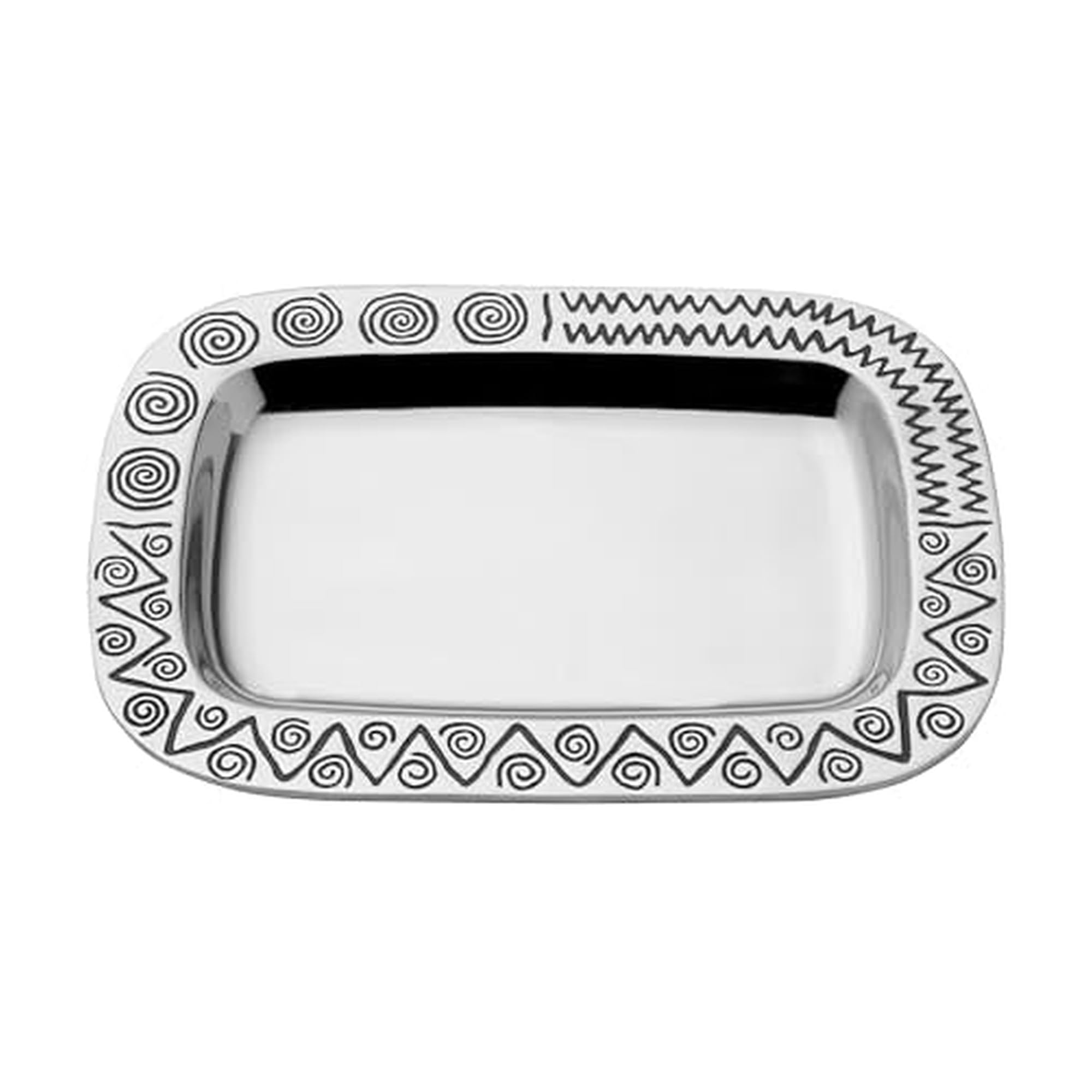 Reggae Rectangle Serving Tray, 13.5-Inch