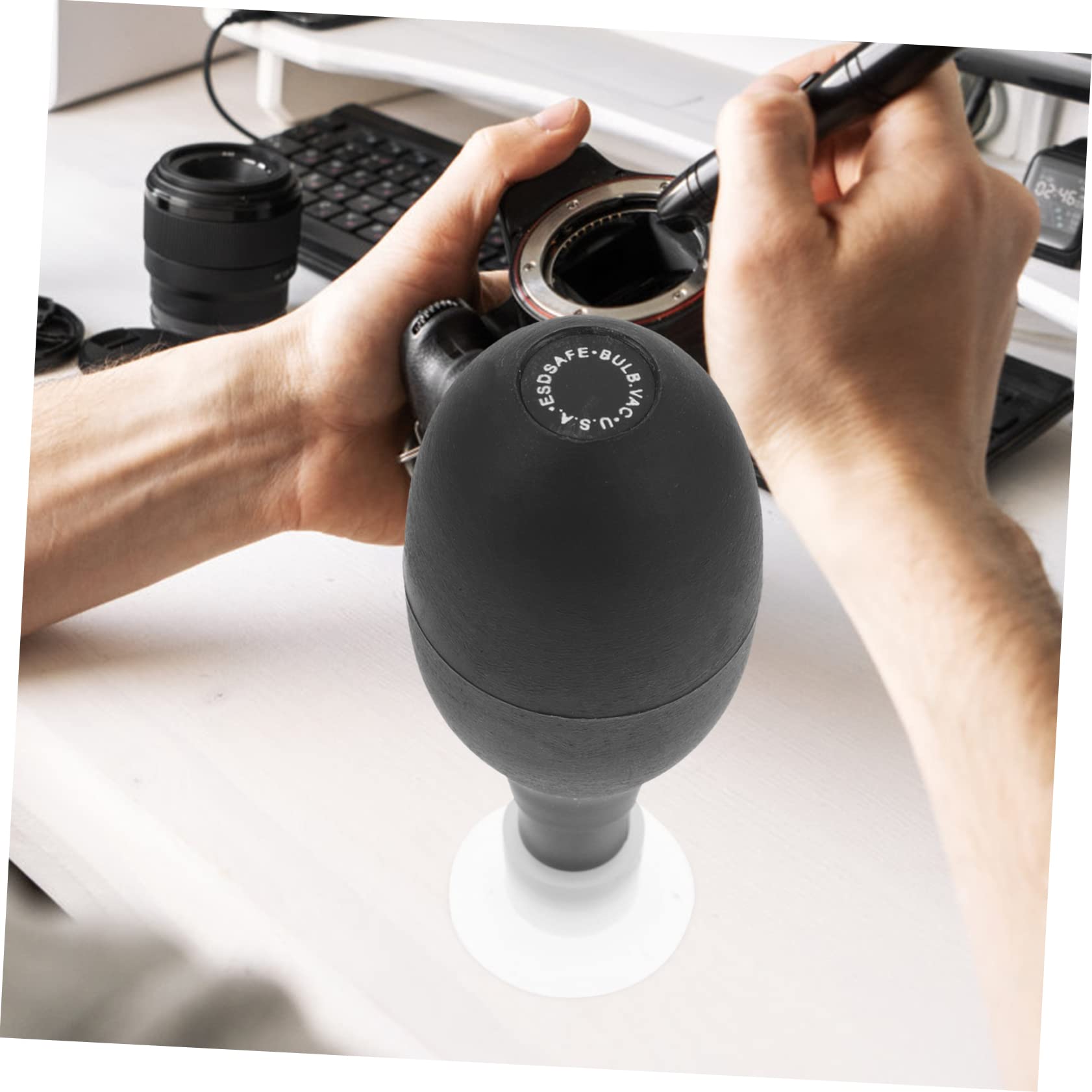 HOMSFOU 5pezzi Penna Per Pulizia Lenti Vuoto Silicone Strumento Manuale Per Rimuovere Polvere e Impronte Da Orologi e Componenti Elettronici Compatta e Leggera Facile Da Usare