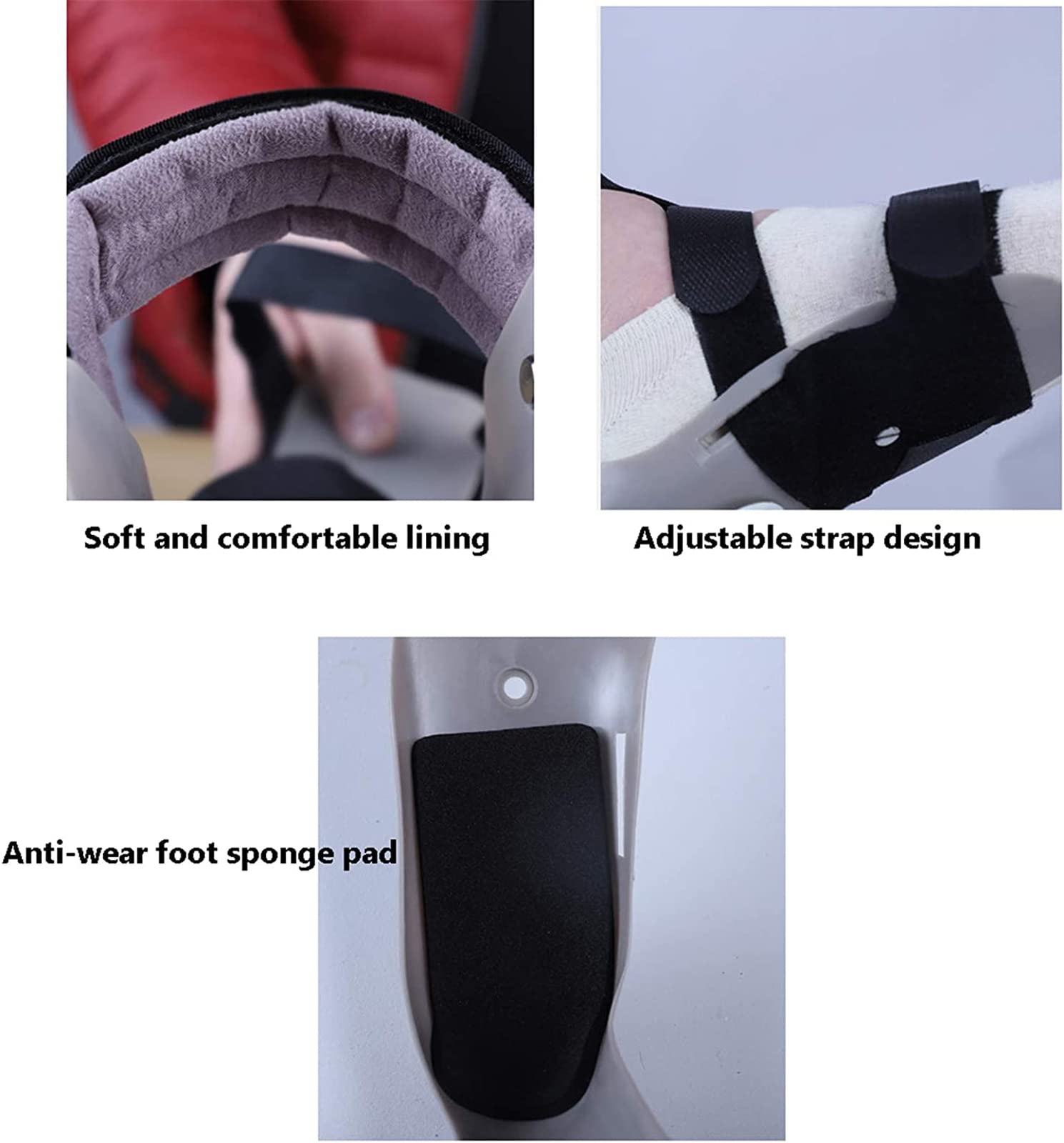 NATWEE Support médical de Cheville, orthèse de Pied réglable, correcteur de Cheville, attelle de Protection, attelle de Correction (Gauche S (35~37)) It's So Kind of You