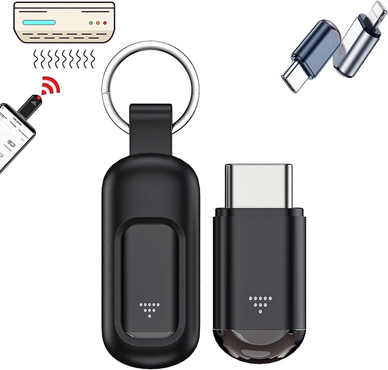 Microlord Mini Hacking Device, Cyberplex, Cyberplex Hacking Device, Cyber Bender, Cyberplex Remote, Cyberplex Device, Microlord Hacking Device, Cyberplex Hacking Tool (TypeC-black)