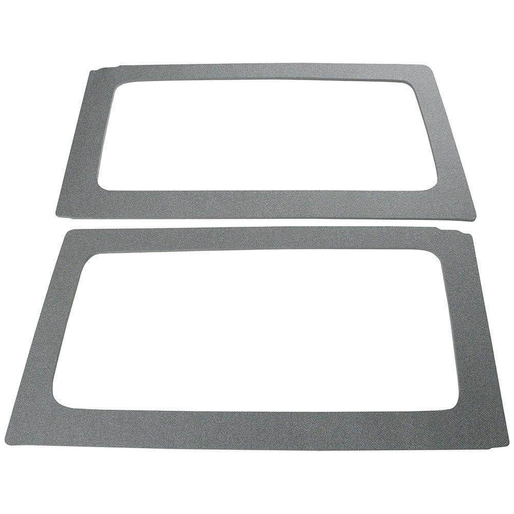 Design Engineering 050153 Boom Mat Grey Sound Deadening Side Window Trim Kit Compatible with 2-Door Jeep Wrangler (2011-2016)