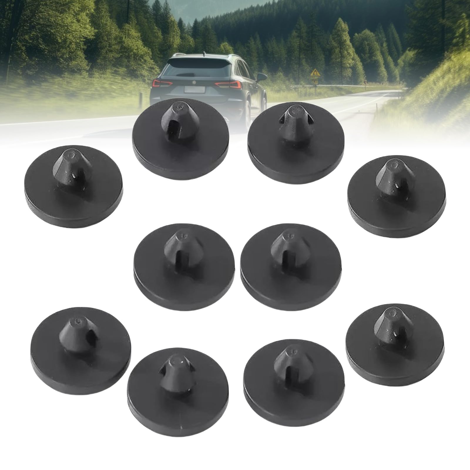 Interruttore Freno Auto 90541-06036, Supporto Pedale Freno, Stopper Pedale, 10 Pezzi