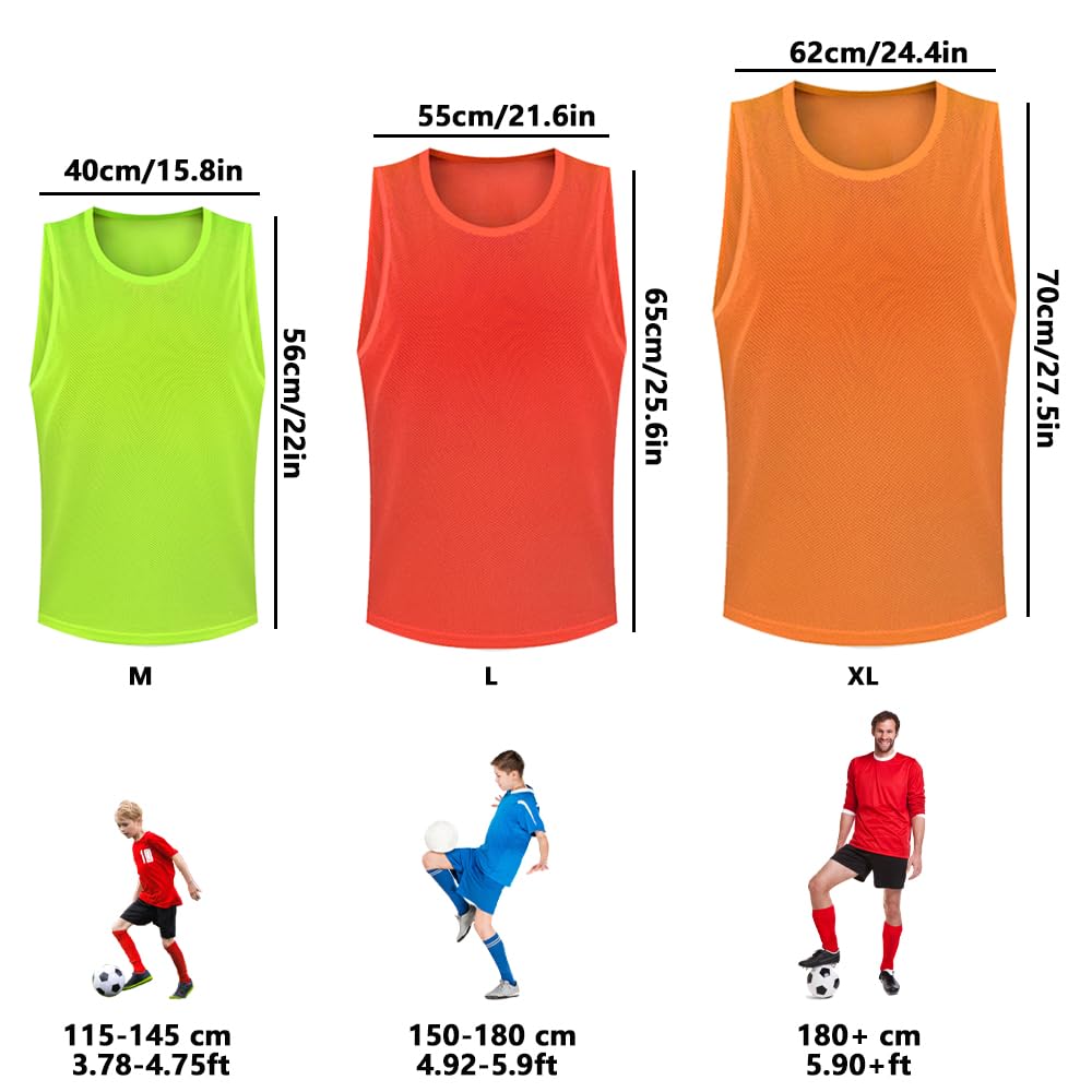 Pettorine per allenamento a squadre,Divise da allenamento per squadre di calcio e basket,gilet traspirante, Mesh Scrimmage Gilet Traspirante
