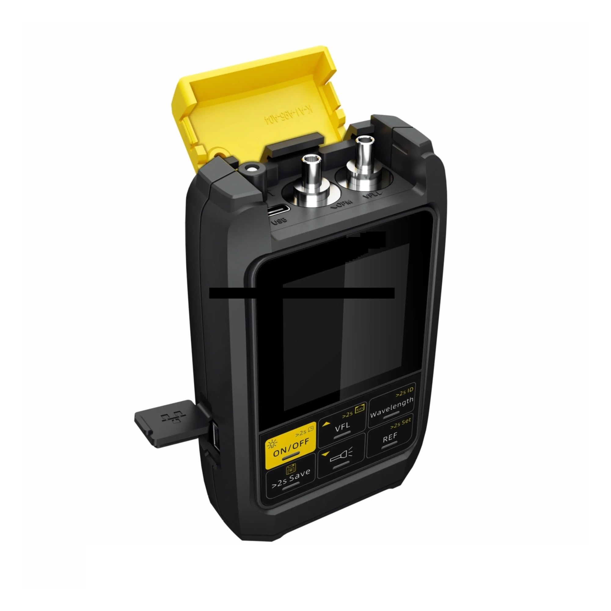 Fiber Tester, 4in1 Recharge Battery Optical Power Meter Visual Fault Locator Cable Tester 5km 20km 30km(20C-1mw 5KM)