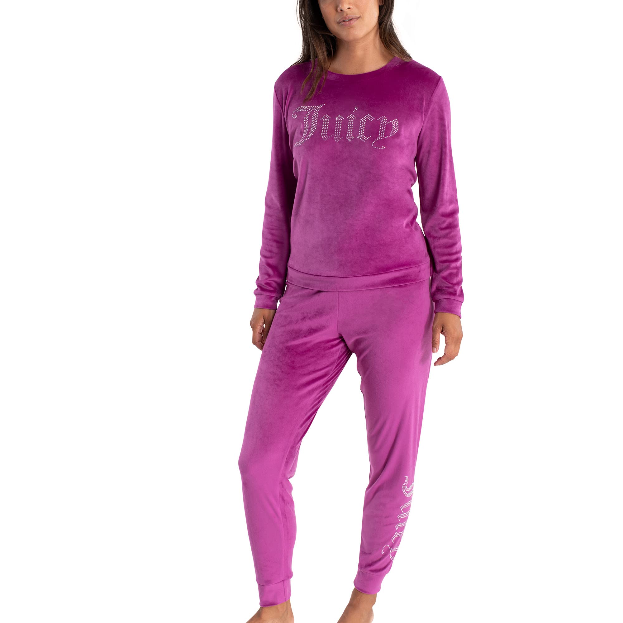 Juicy CoutureTwo Piece Velvet Fleece Lounge Sleep Set