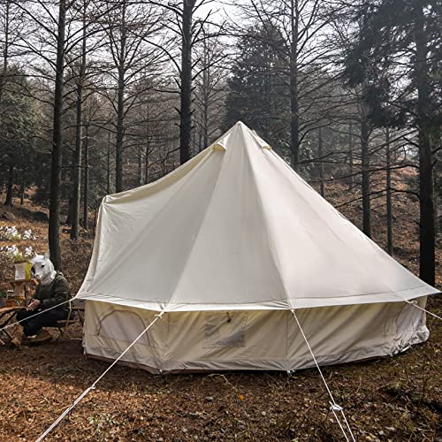 Carpa de camping de lona de algodón resistente para 2 a 8 personas miniatura 6