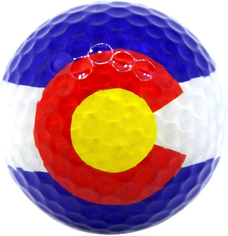 Navika Golf Balls- Colorado State Flag (6-Pack)