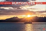 Hurtigruten Globetrotter Kalender 2024. Eine Kreuzfahrt zum Nordkap in einem atemberaubenden Foto-Kalender Großformat. Fjorde, Schären und idyllische ... Bergen (Heye Globetrotter Reisekalender)