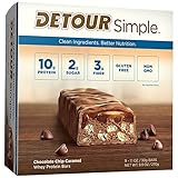 Detour Simple Bars, Chocolate Chip Caramel, 9 Count