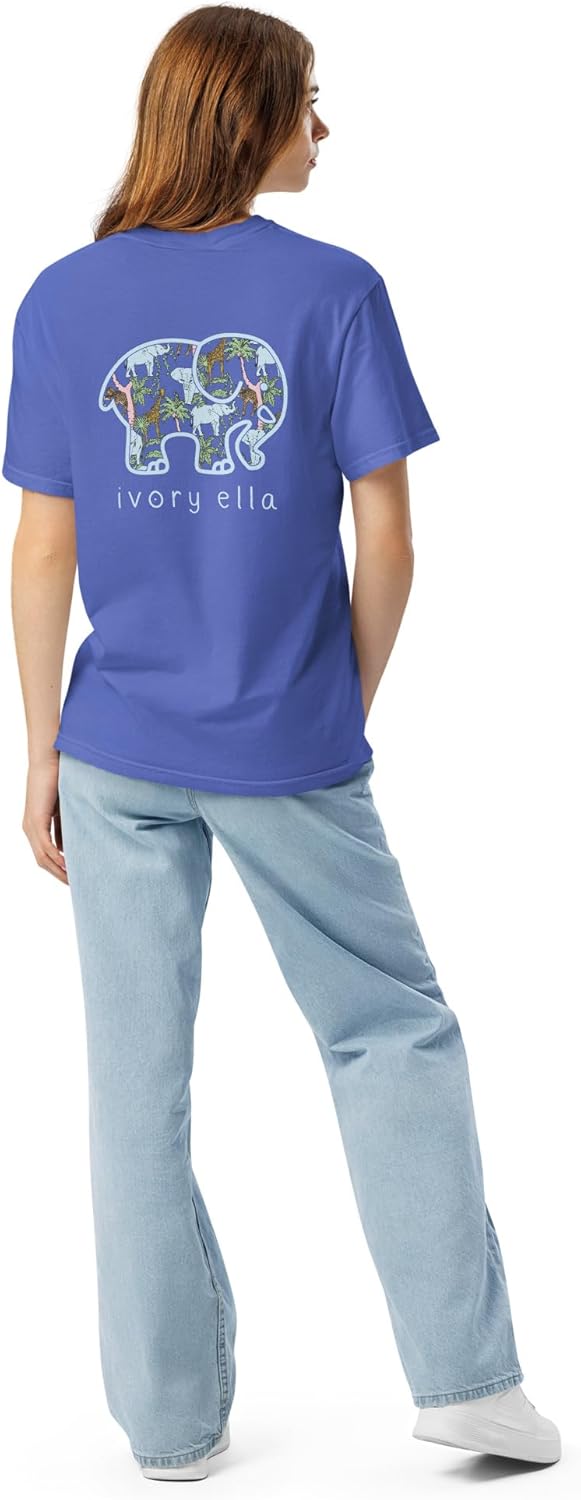 Ivory Ella Womens Oversized Crew Tee