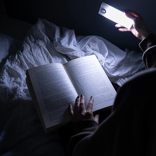 Miniatura 8 de Xtralite Duo Lux - Linterna LED recargable 3 en 1, luz nocturna dual con sensor de movimiento y modos de atardecer a amanecer, y luz automática de