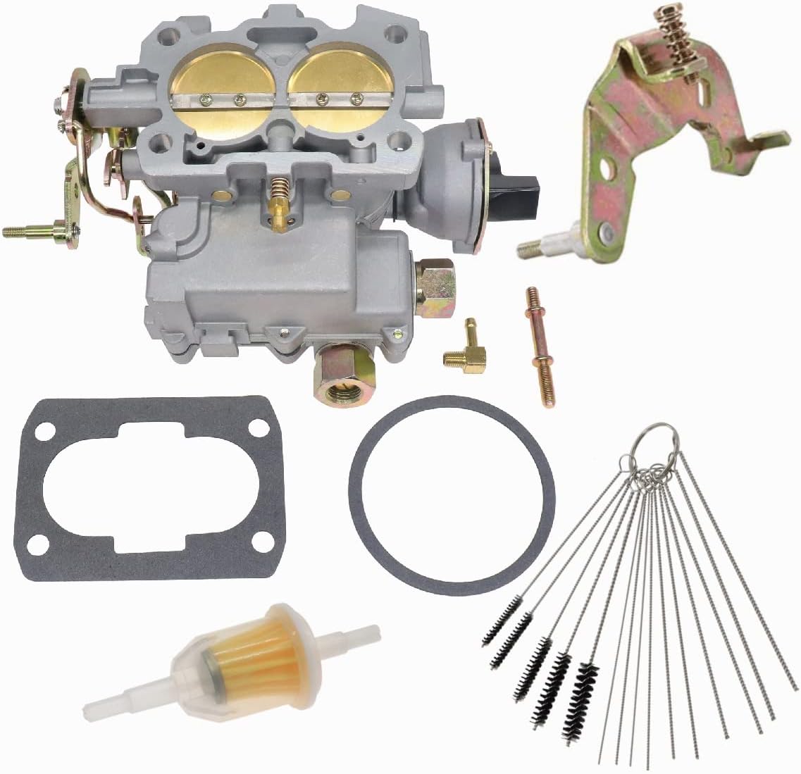 3310-807504A1 Carburetor for Marine MerCruiser 2bbl for True Merc 3.0L/3.0LX, Replace#807504，815396，06078A1