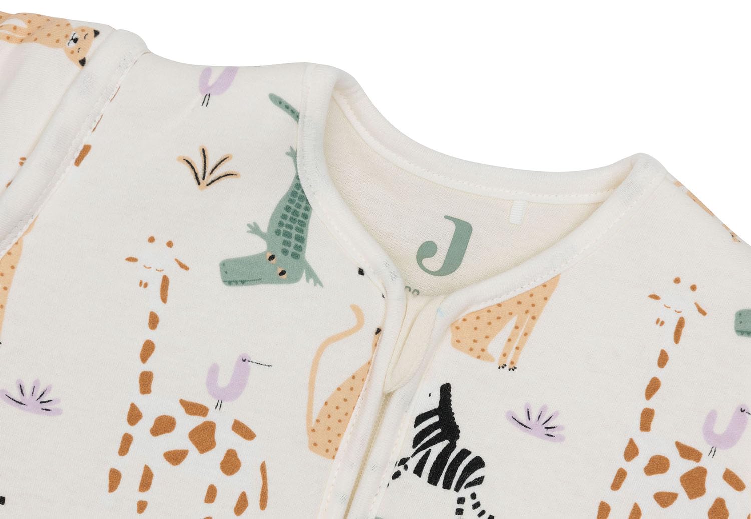 Jollein Jungle Jambo - Saco de Dormir con Mangas extraíbles (90 cm)
