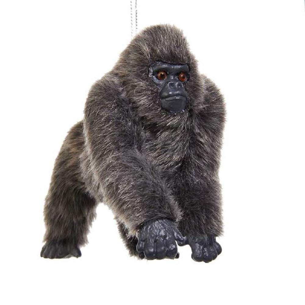 Kurt Adler Furry Gorilla Ornament : Le cadeau de Noël idéal pour passionnés de nature