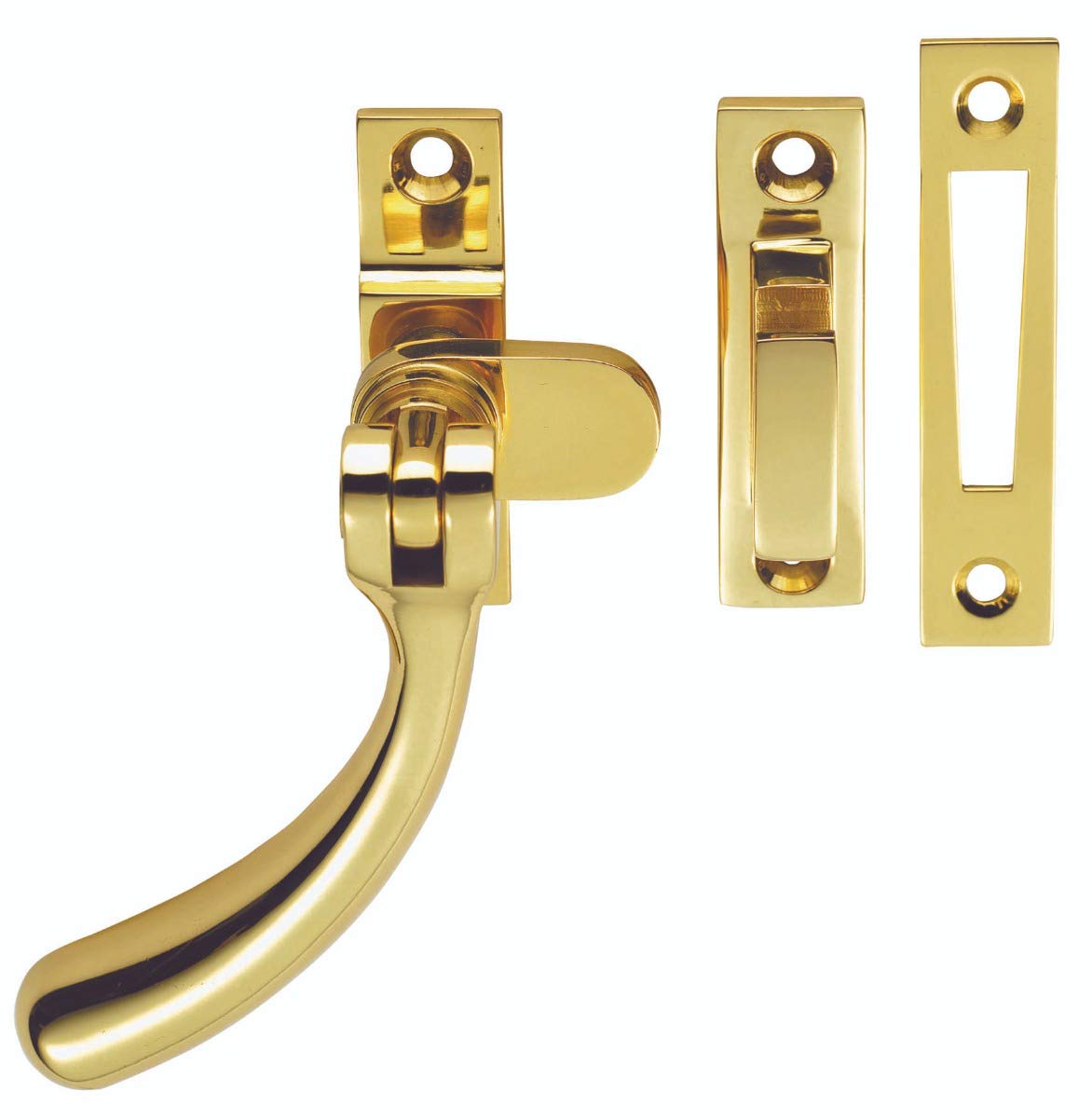 Carlisle Brass Polished Brass Bulb End Casement Fastener (Wf11) from B&Q