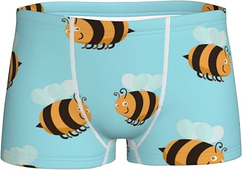 Amazon.co.jp: [ZIXMIX] ボクサーパンツ 蜂 ハチ 動物柄 メンズ