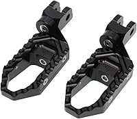 Vista 1 de MC MOTOPARTS Clavijas de pie delanteras de turismo ajustables CNC de 0.984 in compatibles con DL 650 V-Strom 2004-2016