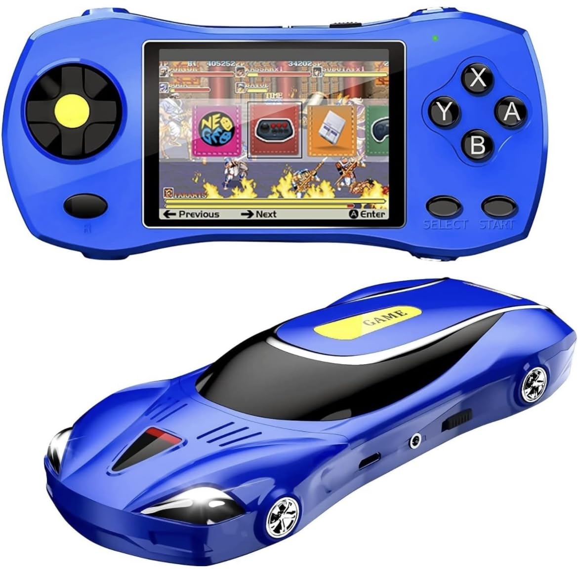 Toy Rush Handheld Game Video Game Console 620 Retro Games Support Connecting TV Game for Kids Boys,Birthday Gifts Video Game Console, Retro Mini Game for Kids, Rechargeable 8 Bit Classic (Blue) (B0CVFZLV7W) Amazon Price History, Amazon Price Tracker