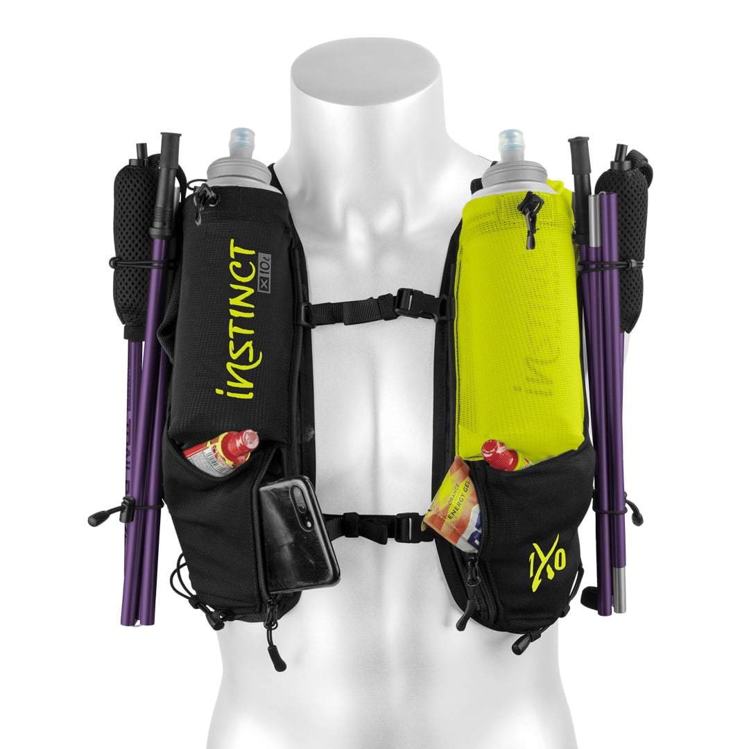 Instinct X 10 Liter Racevest (inclusief 2 x 600 ML Soft Flask)