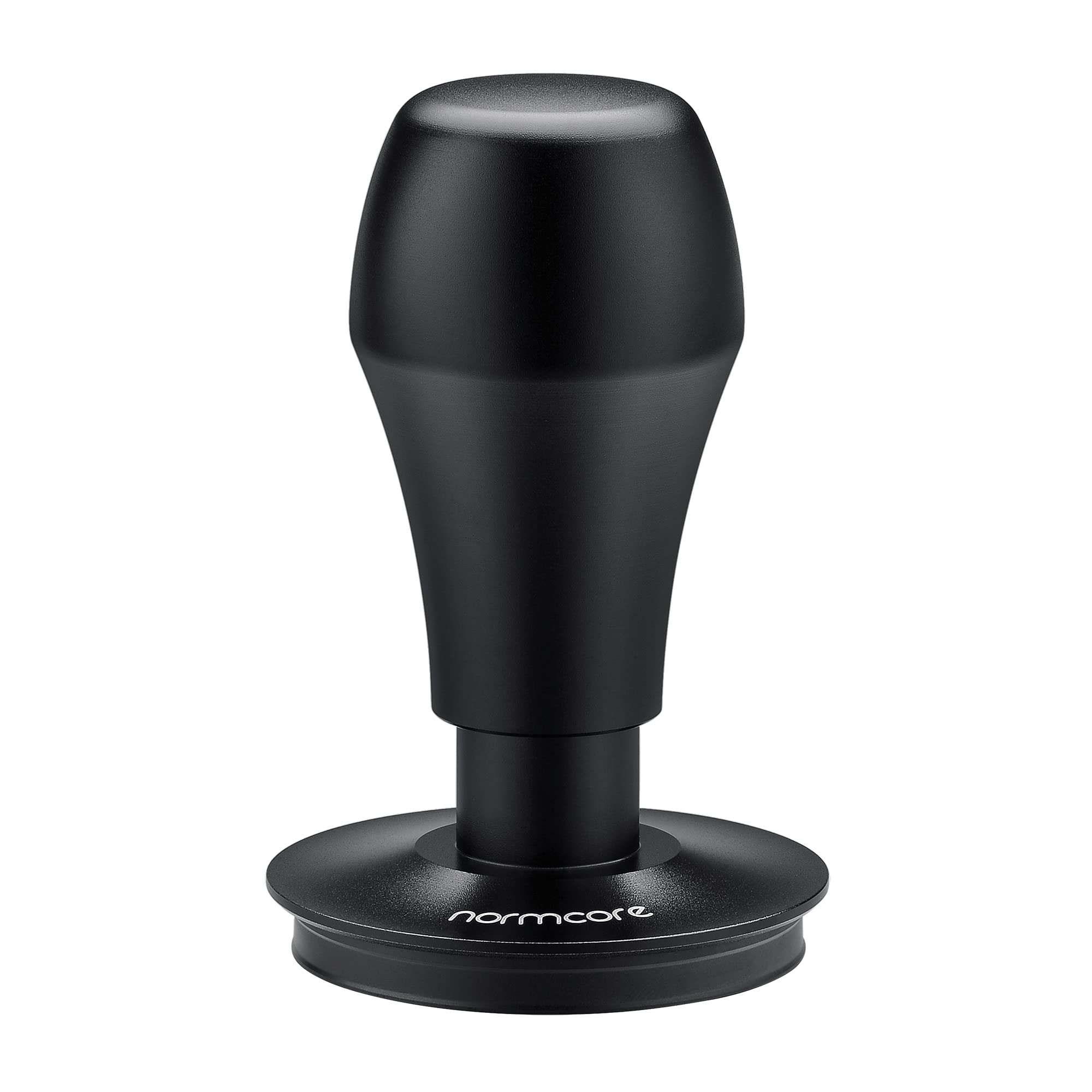 Pressino Per Caffè Normcore 53,3 Mm In Acciaio Inox Con Base Ondulata - Peso Professionale Per Baristi Con Altezza Regolabile
