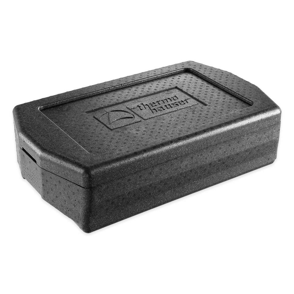 EPP-Thermobox GN 1/1 Comfort - Borsa termica con coperchio, 21,0 l, portata 1000 g, colore: Nero