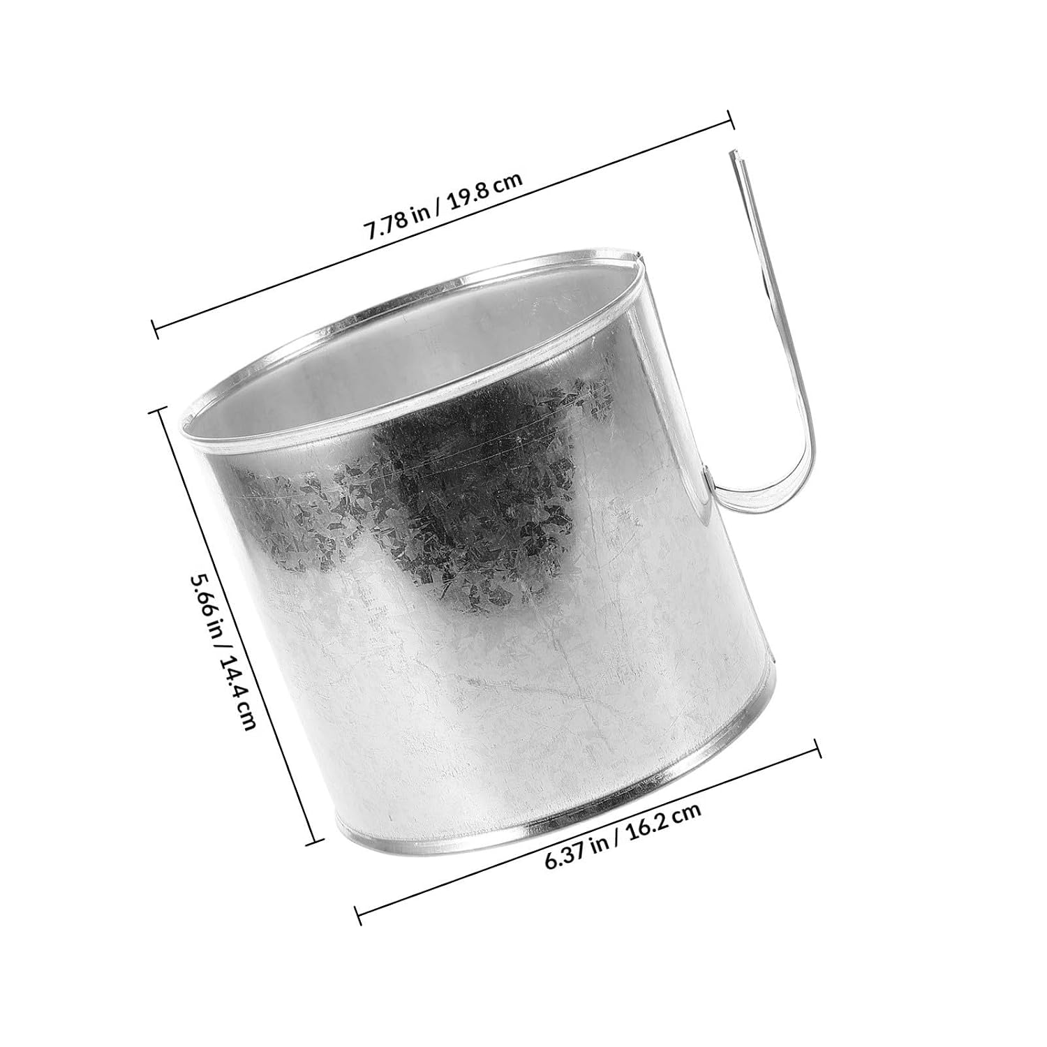 VILLCASE Secure Fixing Ring Cotton Candy Packaging Bag Accessory for Stainless Steel Sturdy to Maintain Stability Cotton Candy Machine Packing Bucket in Commercial Food Preparation