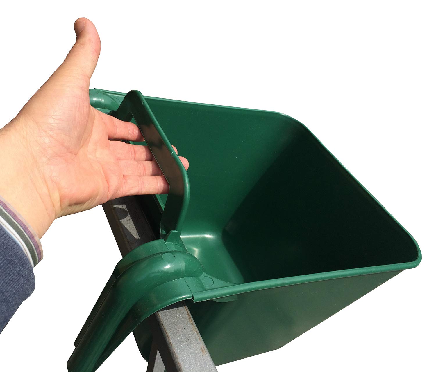 Mangiatoia Appendibile Kerbl HangOn - 8 Litri, Acquamarina, Con Beccuccio E Maniglia - Foto 7