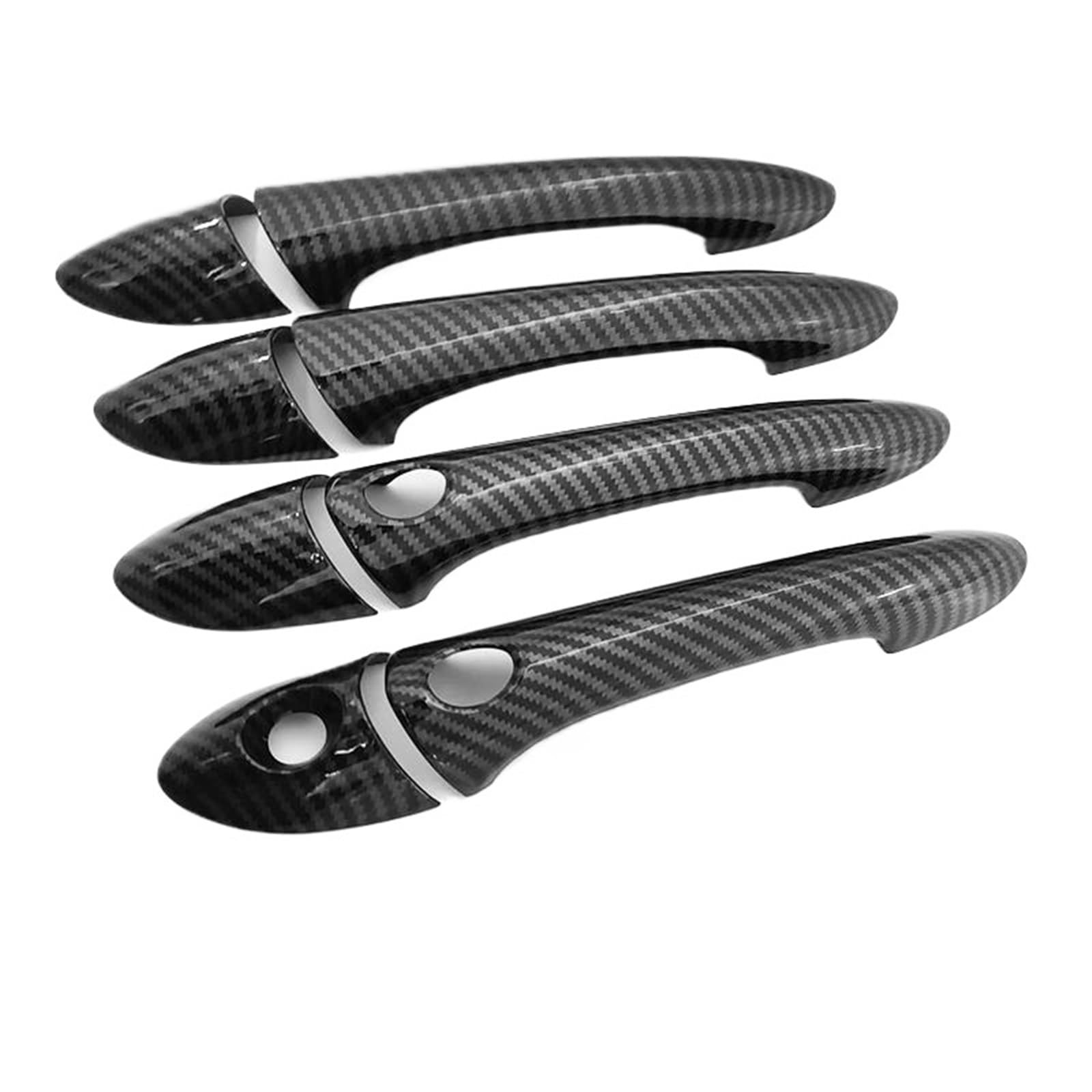 ATGCBCAUF Car Door Handle Cover Trim Sticker Styling for Hyundai for Sonata I45 2011 2012 2013 2014 2015 Car Exterior Door Handles