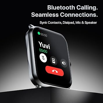 Fire-Boltt Ninja Call Pro Plus 46.48mm (1.83 inch) Smart Watch with Bluetooth Calling, AI Voice Assistance, 120 Sports Modes IP67 Rating, 240 * 280 Pixel High Resolution (Grey)