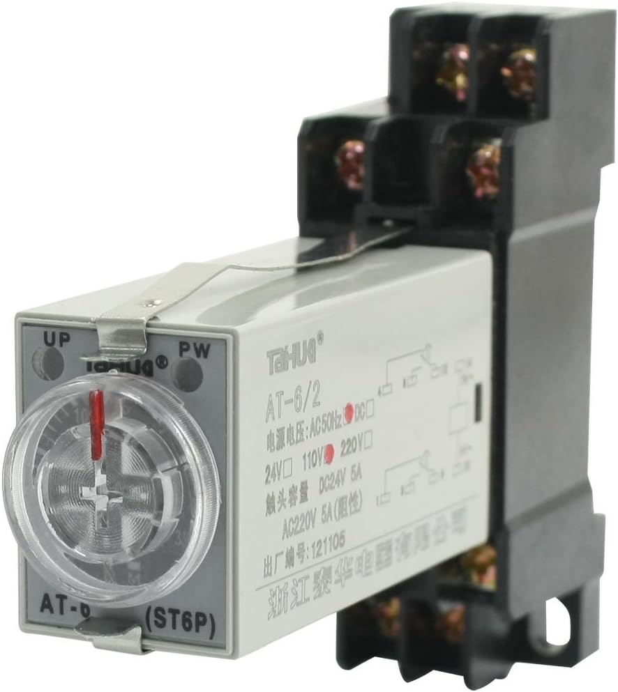 110VAC 8-Pin Control Electrical DPDT 0-30 Seconds Power on Time Delay Solid-State Timer Relay