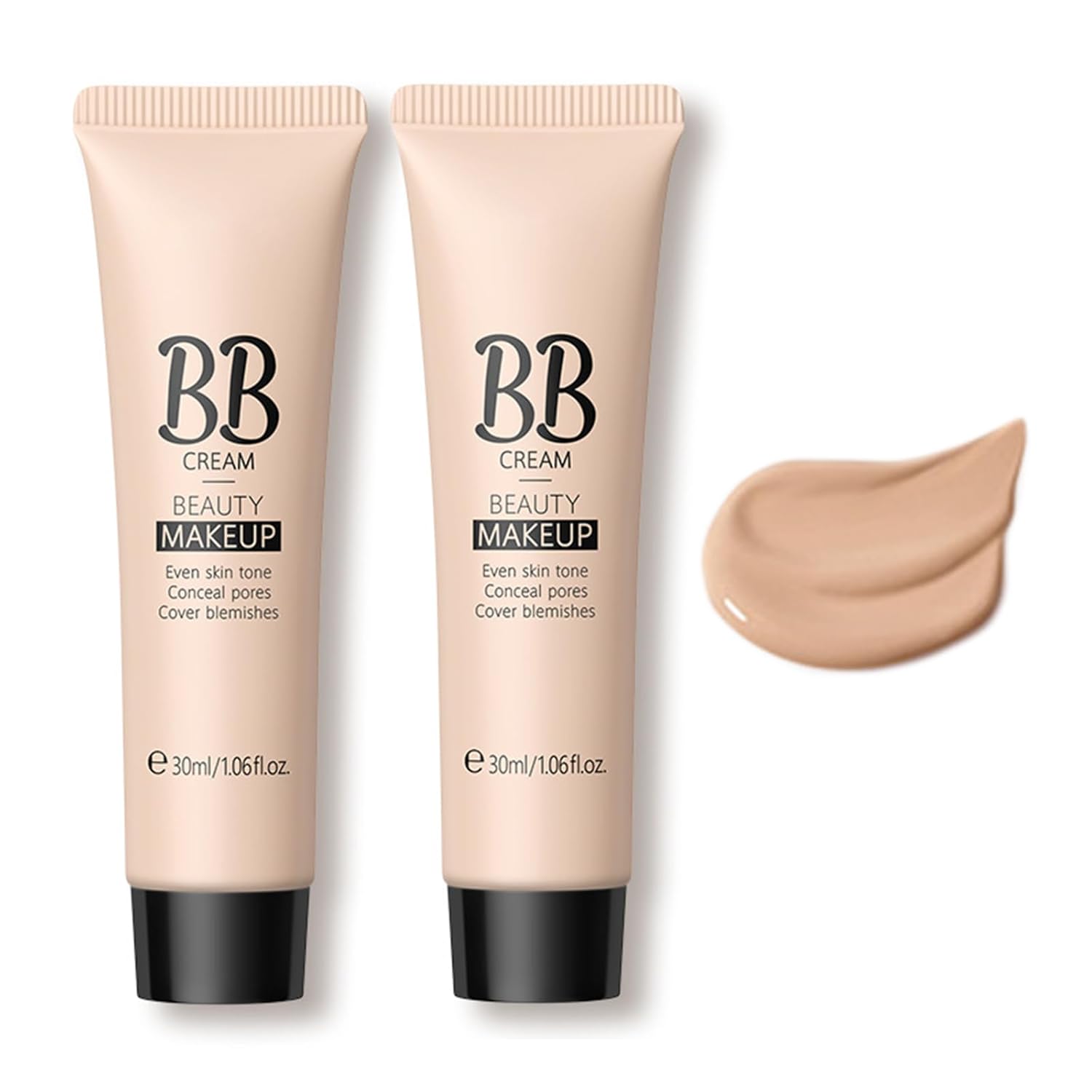 KWOLYKIM 2PCS Hydrating Makeup BB Cream, Tinted