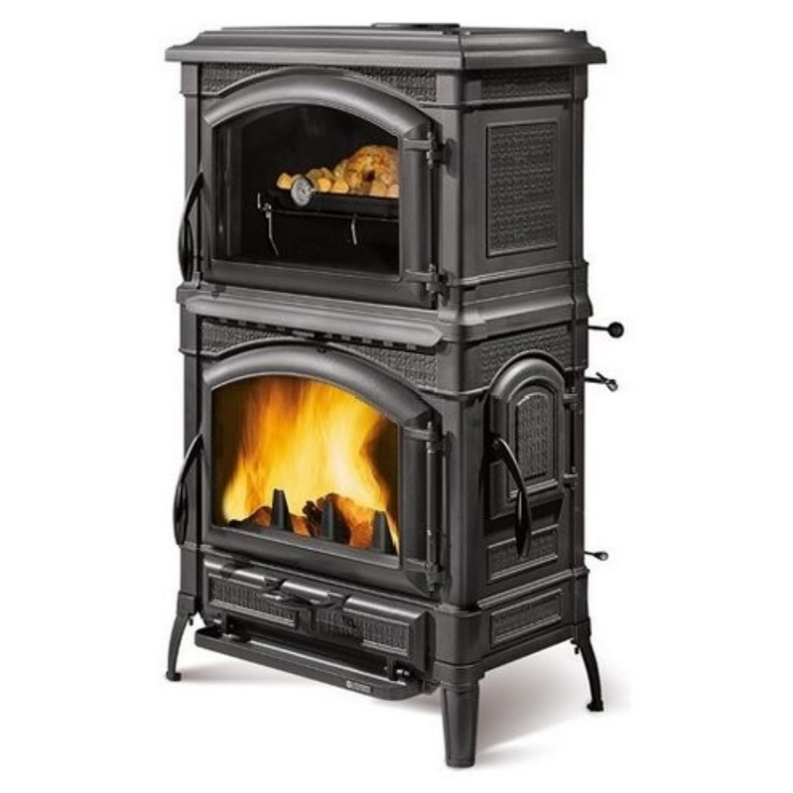 La Nordica Stufa a Legna con Backfach Isotta Forno Evo 9,7 Kw