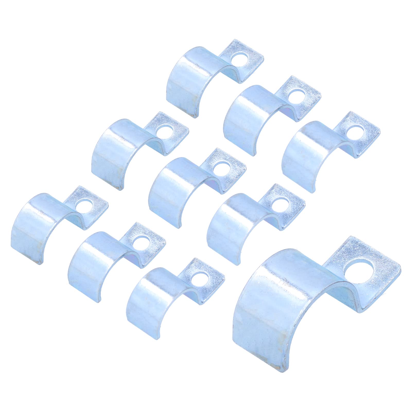 RITUIPIO 6-12 Mm Doppelschnurklemmen Aus Edelstahl 304 – M-Typ, 1 Loch, Für Rohre & Kabel
