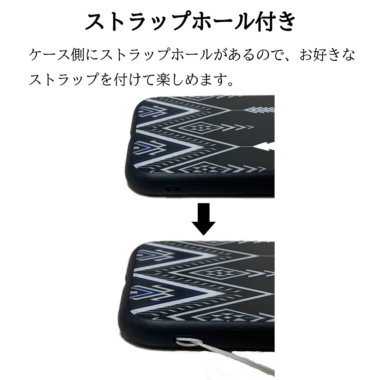 Amazon.co.jp: ミナペルホネン 北欧 iPhone用 TPU 強化ガラス 耐衝撃