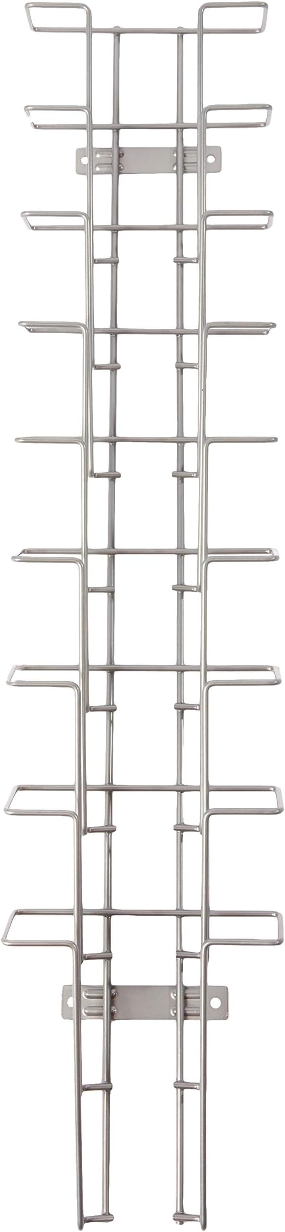 TWINCO - A5 9 Compartment Literature Holder, Silver