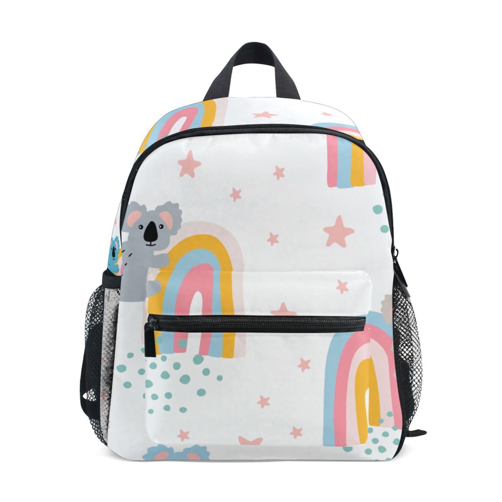 BolazUpgraded Backpack for School Teenagers Girls Boys-Star and Korala,Travel Bag with Chest Buckle and Whistle